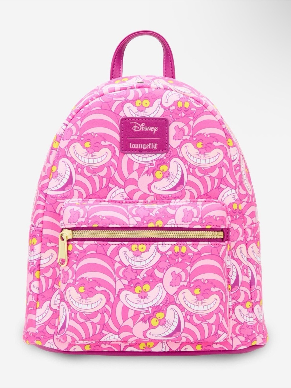 New Loungefly Disney Alice In Wonderland Cheshire Cat Collage Mini Backpack